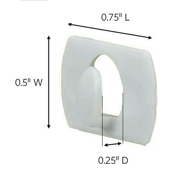 20 White 3M Command Decorating Clips Mountable Removable Lightweight Hooks - Picture 2 of 4